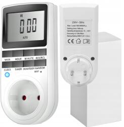 RETOO Időzítő Kapcsoló Időzítő Kijelző LCD Óra Konnektor (programator czasowy timer)