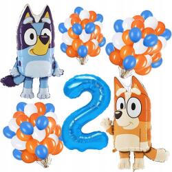 Grabo Bluey Bingo lufi szett, 33db-os