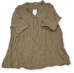 VILA női muszlin ing bézs 46-os méret oversize boho stílus (F5-16)