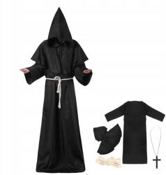  Halloween Középkori Szerzetesek, Papok És Varázslók Köntöseinek L Méretben (4896009005834)