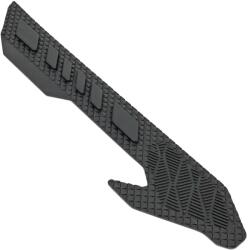 P2R (Vélo) P2R kerékpár vázvédő matrica MTB-hez, fekete, öntapadós gumiból, hátsó láncvillára, 300x50x4 mm, 3, 5 g P2R (Vélo) Bicikli alkatrészek Kerékpáros kiegészítők Kerékpár sárvédők
