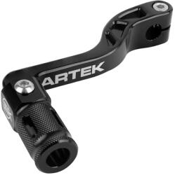 ARTEK MINARELLI 50 AM6-BETA 50 RR-RIEJU 50 MRT-SHERCO 50 SM-R, SE-R CNC alumínium fekete (összecsukható) váltókar ARTEK Erőátviteli alkatrészek Váltók és alkatrészeik Váltókarok