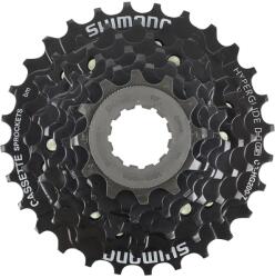 SHIMANO HG210 7 sebességes kazetta, 12-28, fekete (12-14-16-18-21-24-28), műhely szereléshez SHIMANO Egyéb járművek Kerékpározás Kerékpár-alkatrészek Kazetták, szabadonfutók és fogaskerekek Kerékpár-kazetták