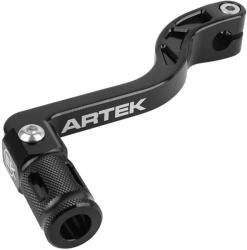 ARTEK váltókar Derbi 50 Senda, Gilera 50 SMT/RCR, Aprilia 50 SX/RX, CNC alumínium, fekete, összecsukható ARTEK Erőátviteli alkatrészek Váltók és alkatrészeik Váltókarok