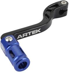 ARTEK váltókar Derbi 50 Senda, Gilera 50 SMT, RCR, Aprilia 50 SX, RX, alumínium CNC, fekete-kék (összecsukható) ARTEK Erőátviteli alkatrészek Váltók és alkatrészeik Váltókarok
