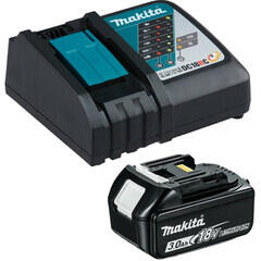 Makita Set incarcator si acumulator Makita BL1830B+DC18RC 18 V (1dbBL1830SZETT)