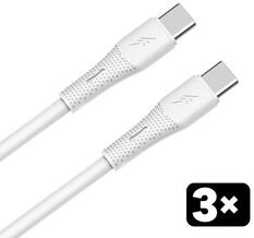 AVAX CB4307 60W USB-C kábel, 3 db (AVAX_CB4307)