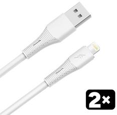 AVAX CB4302 USB-A - Lightning kábel, 2 db (AVAX_CB4302)