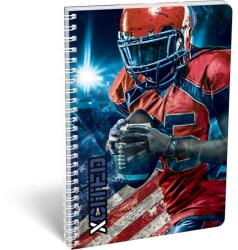 Lizzy Card Xcited Allstar A4 vonalas spirálfüzet (16444) - officedepot