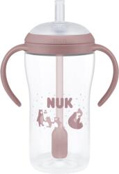 Nuk Perfect Match Bear kulacs szívószállal 8m+ 260 ml