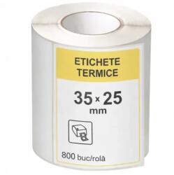 Procart Etichete Termice Procart Autoadezive 35x25mm 800 Bucati/Rola Alb (RTS35x25)