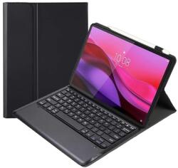 Gigapack Lenovo Yoga Tab Plus (TB520FU) tok álló (flip, bluetooth billentyűzet, angol nyelvű, ceruza tartó) fekete (GP-176639)