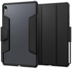 Spigen Samsung Galaxy Tab S11 5G (SM-X736B) ultra hybrid pro tok álló, bőr hatású (flip, ceruza tartó) fekete (ACS10212)