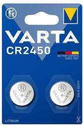 VARTA gombelem (cr2450, 3v, lítium) 2db/csomag (06450101402) - rufusz