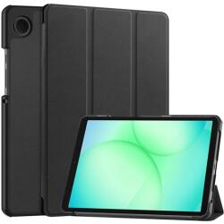 Gigapack Samsung Galaxy Tab A11 LTE (SM-X135) tok álló, bőr hatású (flip, trifold, asztali tartó) fekete (GP-177298)