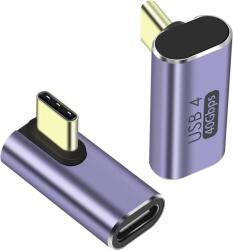 PremiumCord USB 4.0 Type C Toldó Szürke 3cm kur31-41 (kur31-41)