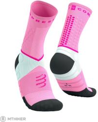 Compressport Ultra Trail V2.0 zokni, begonia/neon pink (T3 (EU 42-44))