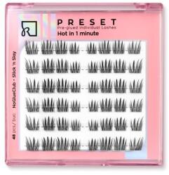 Ribells Gene individuale cu adeziv pre-aplicat Preset - After Dark (D1607)