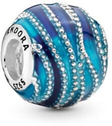 PANDORA Moments Colours 797012ENMX Kék örvény charm (Ag925/1000, 4, 7 g)
