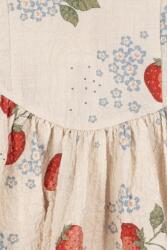 Konges Sløjd Детска памучна рокля Konges Sløjd AVA SS BOW DRESS GOTS (KS104650.PPY2)
