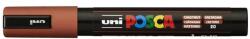 uni Dekormarker, 1, 8-2, 5 mm, UNI "Posca PC-5M", gesztenyebarna (TUPC5MGB) - primatinta