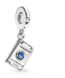 PANDORA 792680C01 Kinyitható útlevél függő charm (Ag 925/1000, 2, 9 g)