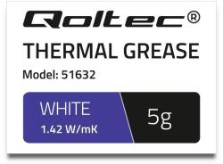 QOLTEC Pasta termica 1.42 W/m-K 5g Alb (51632) - vexio