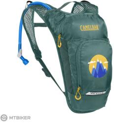 CamelBak Mini MULE gyerek hátizsák, 5 l, zöld hegyek