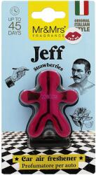 Mr&Mrs Fragrance Jeff Chrome Strawberries Autóillatosító