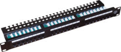 ALANTEC Patch panel UTP, Alantec, Plastic, 19, 100MHz, 1Gbps, Negru (pk013)