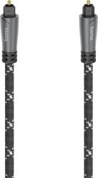 Hama Cablu audio optic HAMA 205140, 3m, metal, negru (4047443438508)