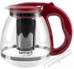 Lamart teáskanna LT7074 1, 5L PIROS VERRE