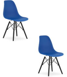 Bravolo OSAKA Szék Kék / Lábak Fekete x 2