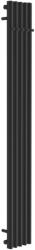 Excellent Verdi calorifer de baie decorativ 180x23 cm negru GREX. VE180.23. 5SP. BL (GREXVE180235SPBL)