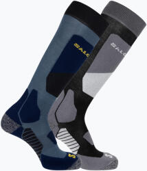 Salomon Скиорски чорапи Salomon S/Access 2 чифта black/ copen blue