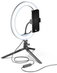 Cellularline Selfie ring Cellularline - Multicolor, universal, negru (SELFIERINGCOLORK)