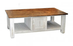  Tulipán fenyő dohányzó asztal középen nyitható szekrénnyel