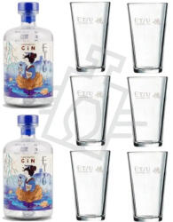 Etsu Gin DD. [2*0, 7L|43%] + 6 pohár