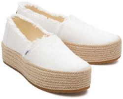 TOMS Női naplopók, TOMS, vászon, fehér, 37 EU