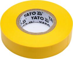 TOYA Szigetelőszalag 20m sárga 0.13x15 mm - Yato (YT-81594)