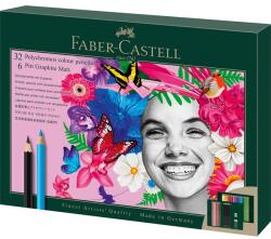 Faber-Castell Polychromos & Pitt Graphite Matt 40 db-os művészceruza készlet (FC210053) - xupe