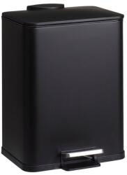 Bathroom Solutions DELTA fém szemetes, fekete, 20 l (c80654380-8721037796606)