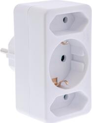 LogiLink InLine 16471B elektromos elosztó Fehér