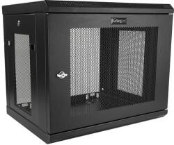 StarTech Startech. com 9U 14.6" fali rack szekrény fekete (RK9WALM) (RK9WALM) (RK9WALM)