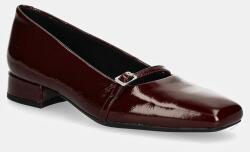 Vagabond Shoemakers bőr balerina cipő DEBBI - burgundia Női 37
