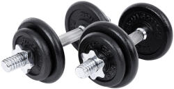 SONGMICS Állítható Öntöttvas Súlyzókészlet 2x20 kg Fekete (EUZ-SYL40T)