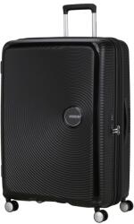 American Tourister SOUNDBOX fekete bővíthető négykerekű óriás bőrönd 156799-1027