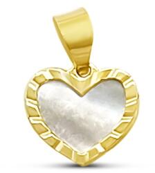 ÉkszerM Arany Szív Medál AU 97369