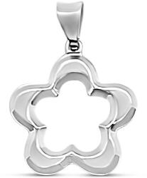 ÉkszerM Fehérarany Virág Medál AU 97394