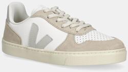 Veja gyerek bőr sportcipő Small V-10 Laces - bézs 35 - answear - 41 990 Ft